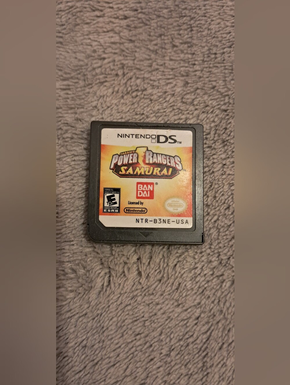 Nintendo DS Power Rangers Samuri Game